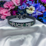 Build-Your-Own Crystal Lettered Choker/Collar