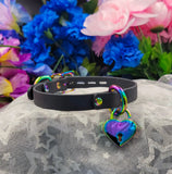 Build-Your-Own Hanging Heart Lock Choker