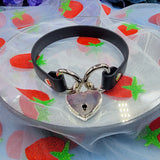 Build-Your-Own Buckle-Free Heart Lock Choker