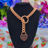 Heart Locked O-Ring Slip Chain - Fully Customizable