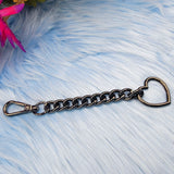 Metal Heart Ring Leash Lead