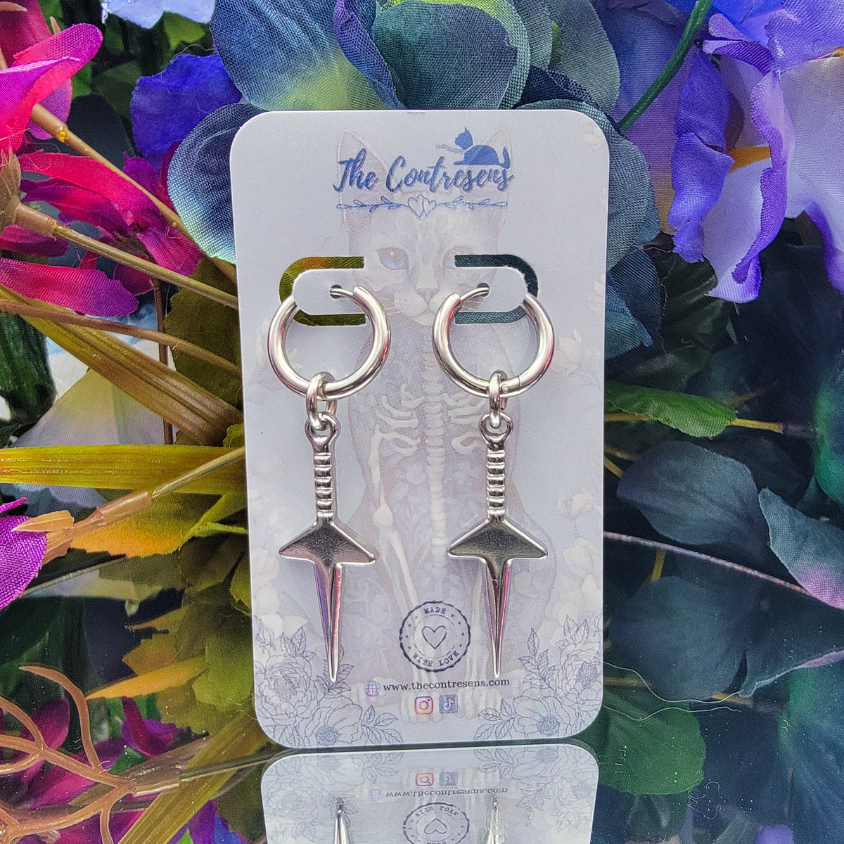 Kunai Earrings The Contresens