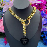 Personalized Tag - Heart Ring Slip Chain