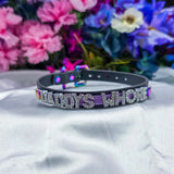 Build-Your-Own Crystal Lettered Choker/Collar