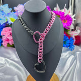 Duet Heart Slip Chains