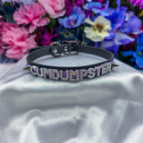 Build-Your-Own Crystal Lettered Choker/Collar