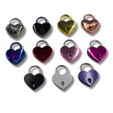 Heart Lock Chain Martingale - All Metal Types