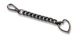 Metal Heart Ring Leash Lead