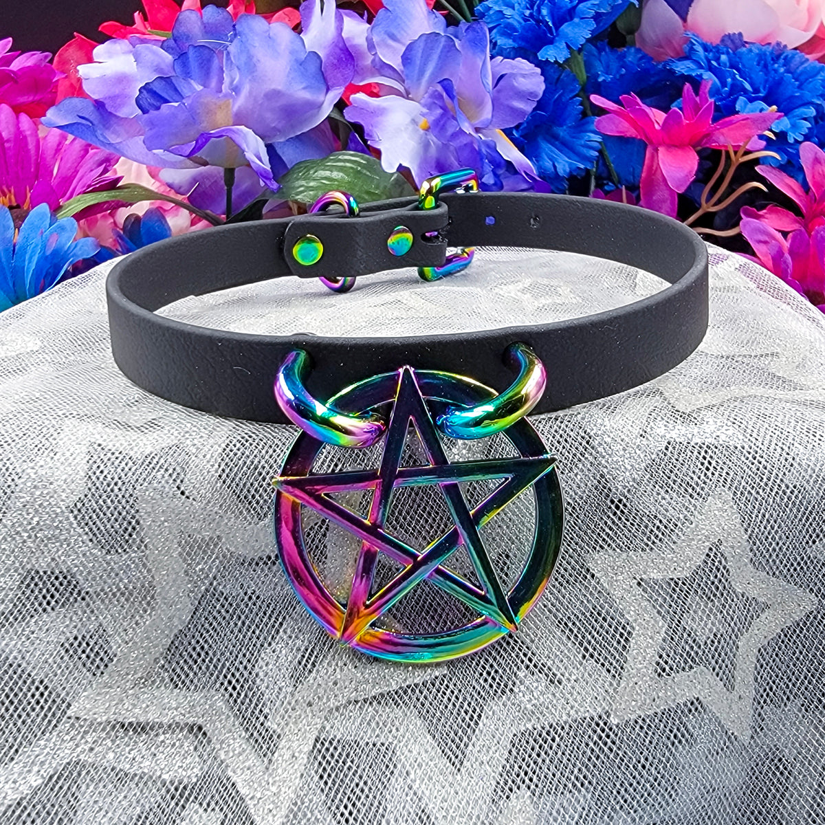 Build-Your-Own Hanging Pentacle Choker – The Contresens