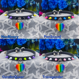 Build-Your-Own Spiked Pride Choker