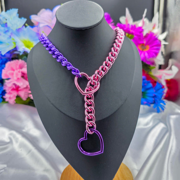Duet Heart Slip Chains