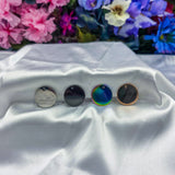 Engraved Circle Tag Necklace