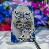 🩶 Silver 🩶 Un-Conversational Heart Earrings