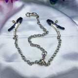Chained Colorful Bite - Nipple Clamps