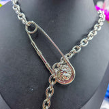 Boldment Chain Pinning Danger - Slip Chain Necklace