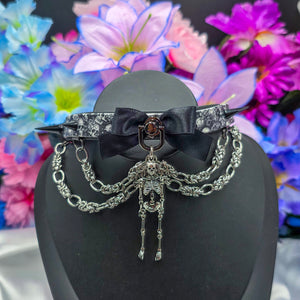 Deaths Coquette Collar (MADE TO ORDER)
