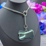 Petite Personalized Tag Slip Chain