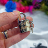 Personalized Square Lock - Standalone