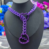 Fractured Love x Heart Ring Slip Chain - Fully Customizable