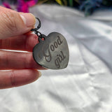 Engraved Heart Tag - Standalone