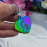 Engraved Heart Tag - Standalone