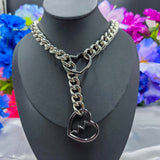 Fractured Love x Heart Ring Slip Chain - Fully Customizable