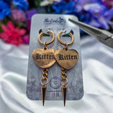 🌹 Rose Gold 🌹Un-Conversational Heart Earrings