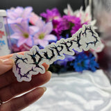 Metal Puppy Sticker