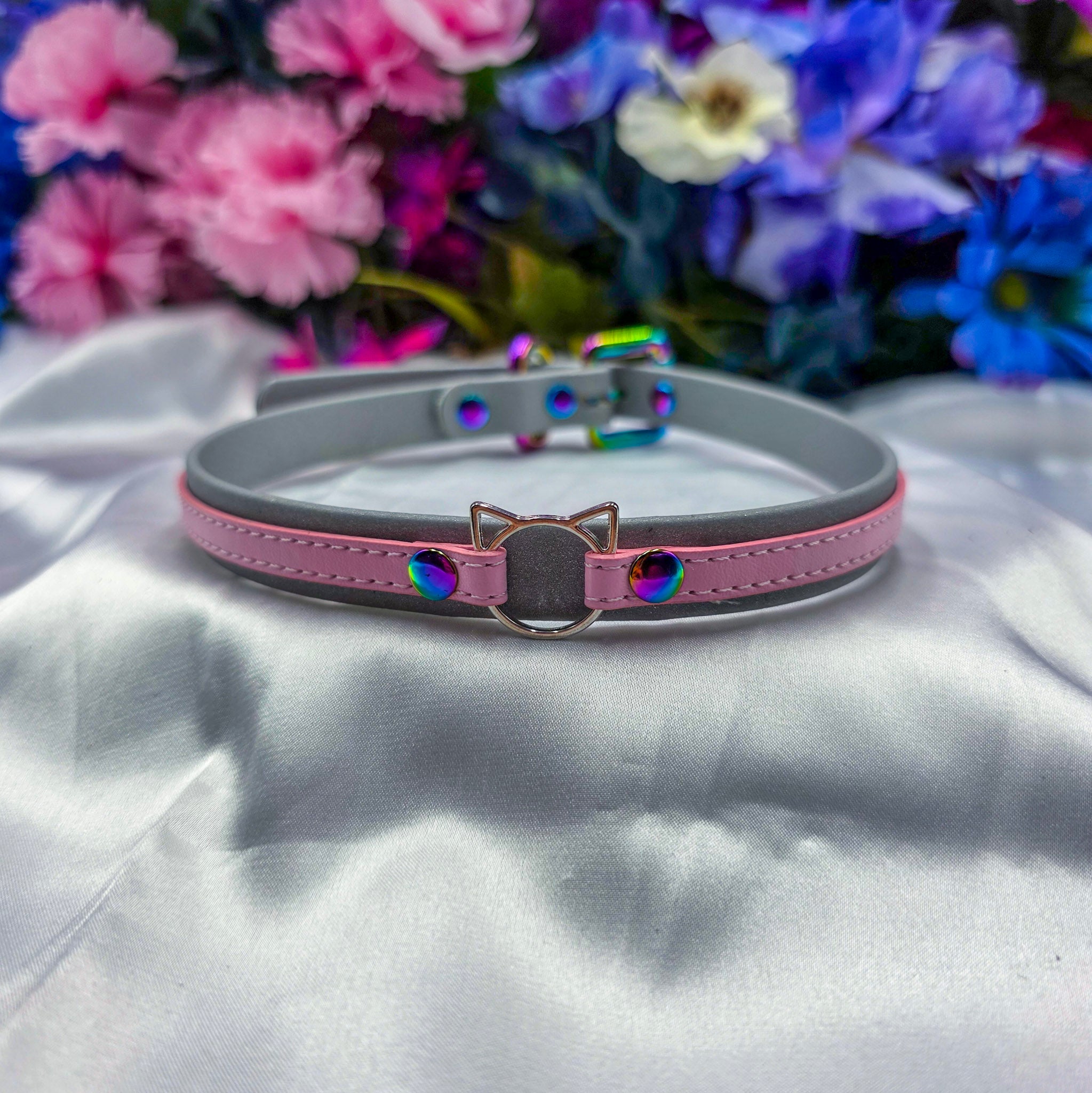 Build-Your-Own Classic Dual Layered Cat Ring Choker – The Contresens