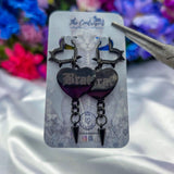 Un-Conversational SPIKED Heart Earrings