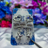 Un-Conversational SPIKED Heart Earrings