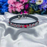 Build-Your-Own Crystal Lettered Choker/Collar