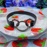 Front Twisted O-Ring Choker/Collar - All Metal Types