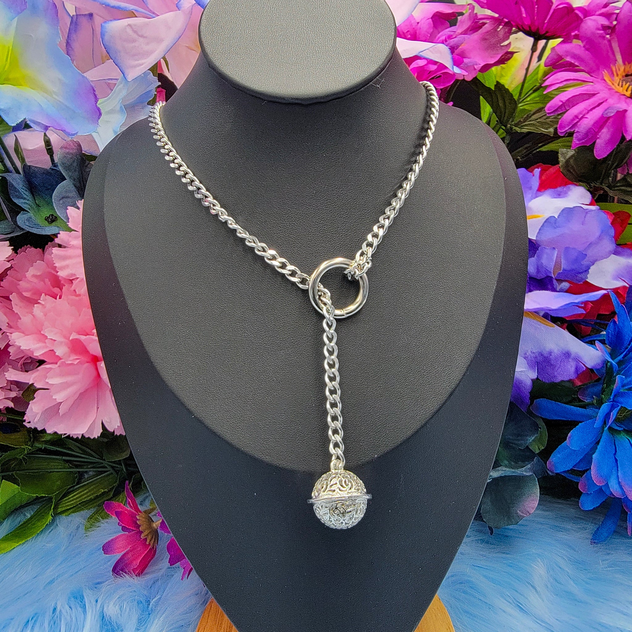 La Petite Bells Slip Chain Collar/Choker - Main Image