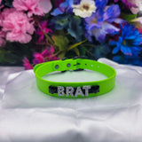 B R A T - Choker/Collar & Cuff/Bracelet