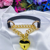 Front Heart Lock Martingale - All Metal Types