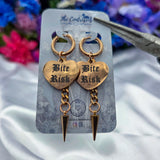 🌹 Rose Gold 🌹Un-Conversational Heart Earrings