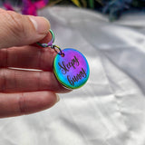 Engraved Circle Tag - Standalone