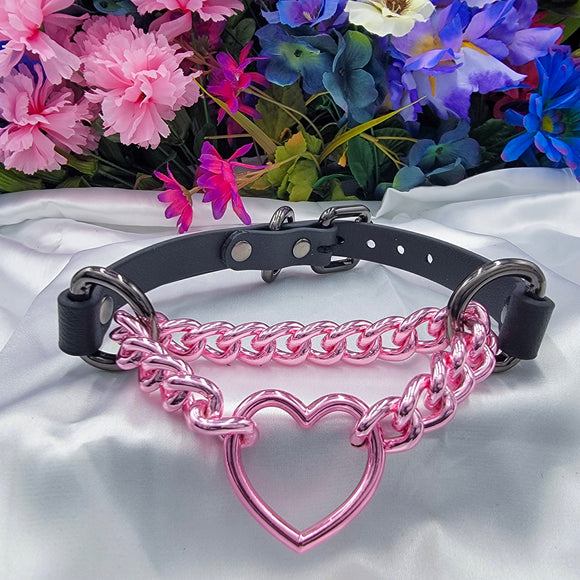 Pink/Purple Heart Martingales (PREMADE)