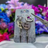 PREORDER - Un-Conversational SPIKED Heart Earrings