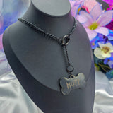 Petite Personalized Tag Slip Chain