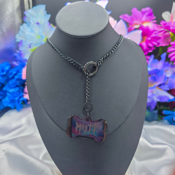 Petite Personalized Tag Slip Chain