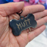 Engraved Bone Tag - Standalone