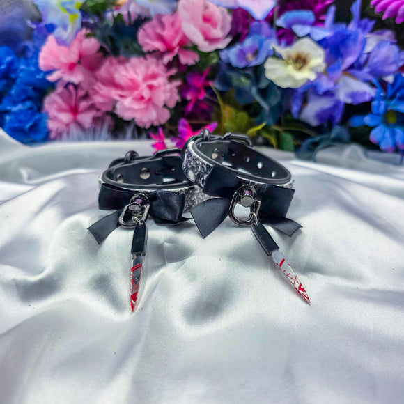 Deaths Coquette Cuffs (MADE TO ORDER)