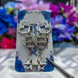 Un-Conversational SPIKED Heart Earrings