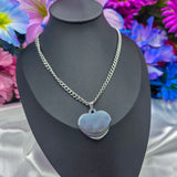 Engraved Heart Tag Necklace