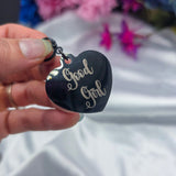 Engraved Heart Tag - Standalone