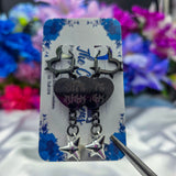 Un-Conversational SPIKED Heart Earrings