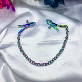 Chained Colorful Bite - Nipple Clamps