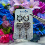 PREORDER - Un-Conversational Heart Earrings (SOLD OUT)